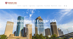 Desktop Screenshot of cougarusa.com